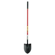 OUTDOOR HAND TOOLS | Union Tools 8.75 in. x 12 in. Blade Round Point Shovel with 48 in. Straight Fiberglass Cushion Grip Handle