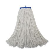 CLEANING AND SANITATION | Boardwalk 20 oz. Economical Lie-Flat Rayon Fiber Mop Head - White (12/Carton)
