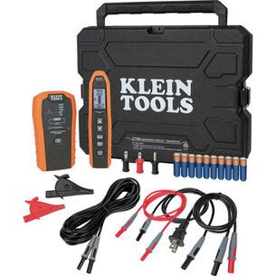 电池和电气测试仪| Klein Tools 20片无绳先进电路示踪套件，配有(10)节AA电池