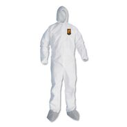BIB OVERALLS | KleenGuard A45 Liquid and Particle Protection Surface Prep/Paint Coveralls - Large, White (25/Carton)