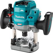 PLUNGE BASE ROUTERS | Makita 40V MAX XGT Brushless Lithium-Ion 2-1/4 Maximum HP Cordless Plunge Router (Tool Only)