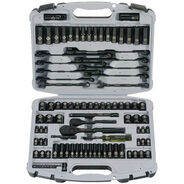 SOCKETS AND RATCHETS | Stanley 99 Piece Black Chrome Socket Set