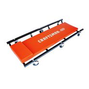 AUTOMOTIVE | Craftsman Creeper with Metal Frame - Red/Black
