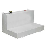 LIQUID TRANSFER EQUIPMENT | JOBOX 103 Gallon L-Shaped Steel Liquid Transfer Tank - White