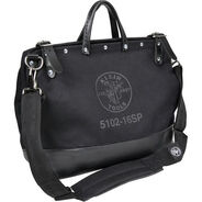 CASES AND BAGS | Klein Tools 16 in. Deluxe Canvas Tool Bag - Large, Black