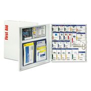 EMERGENCY RESPONSE | First Aid Only ANSI 2015 SmartCompliance General Business First Aid Station for 50 People with Metal Case (1-Kit)