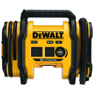 充气器| Dewalt 20V MAX锂离子有绳/无绳充气器(仅限工具)
