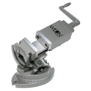 CLAMPS AND VISES | 威尔顿 3-Axis Super Precision Tilting Machine 虎钳 - 3 in. 下巴 Width, 3 in. 下颚开口，1-5/16英寸. 下巴 Depth