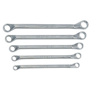 BOX WRENCHES | 工匠 5-Piece 12-Point Metric Box End Wrench Set