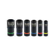 SOCKETS AND RATCHETS | Klein Tools 6-Piece 2-In-1 Impact Socket Set
