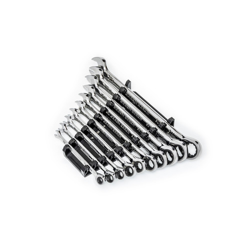 Ratcheting Wrenches | GearWrench 86958 10-Piece 90-Tooth 12 Point SAE Combination Ratcheting Wrench Set image number 0