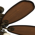 Ceiling Fans | Hunter 54015 Prestige 54 in. Crown Park Tuscan Gold Ceiling Fan with Light image number 2