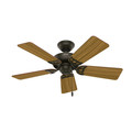 Ceiling Fans | Hunter 51014 42 in. Kensington New Bronze Ceiling Fan with Light image number 4