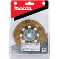 Grinding, Sanding, Polishing Accessories | Makita A-96198 4-1/2 in. Anti-Vibration Double Row Diamond Cup Wheel image number 5