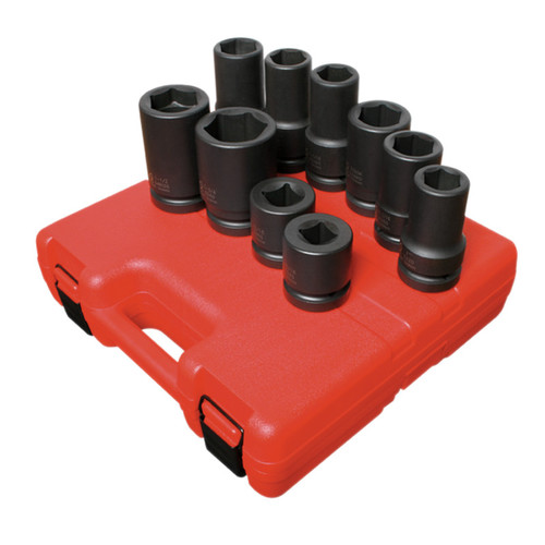 Sockets | Sunex 5690A 10-Piece 1 in. Drive SAE/Metric Wheel Impact Socket Set image number 0