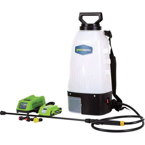 Pressure Washer Accessories | Greenworks 5300202 G-24 24V Cordless Lithium-Ion Sprayer image number 0