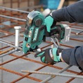 Copper and Pvc Cutters | Makita XRT02ZK 18V LXT Brushless Lithium-Ion Cordless Deep Capacity Rebar Tying Tool (Tool Only) image number 11