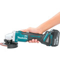 Angle Grinders | Makita XAG03MB 18V LXT 4.0 Ah Cordless Lithium-Ion Brushless 4-1/2 in. Cut-Off/Angle Grinder Kit image number 3