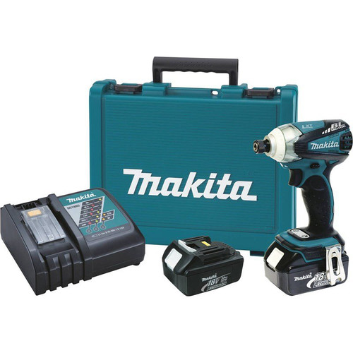 Impact Drivers | Makita XDT01 18V LXT 3.0 Ah Li-Ion 1/4 in. Hex 3-Speed Brushless Impact Driver Kit image number 0