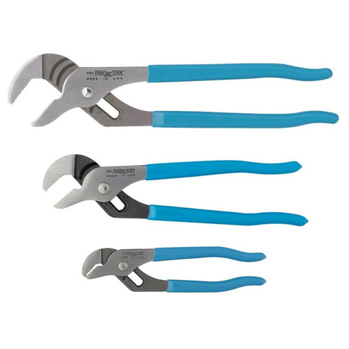 Plumbing and Drain Cleaning | Channellock GS3S 3-Piece Tong & Groove Set image number 0