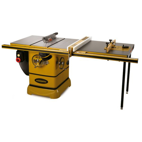 Table Saws | Powermatic PM2000 3 HP 10 in. Single Phase Left Tilt Table Saw with 50 in. Accu-FenceRout-R-Lift and Riving Knife image number 0