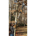 Pole Saws | Worx WG308 5 Amp 4 in. JawSaw Electric Chain Saw with Extension Pole image number 2