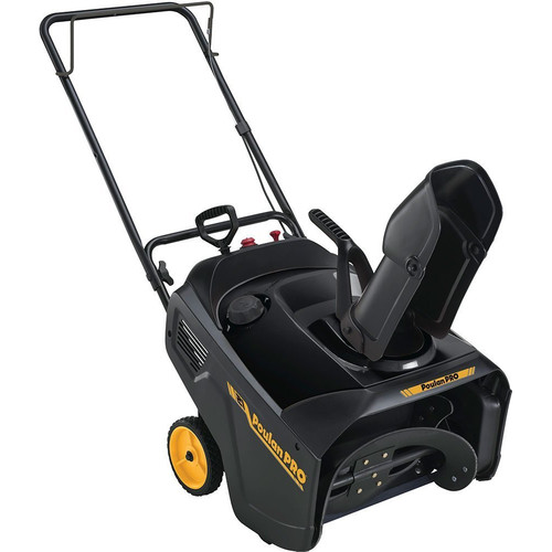 Snow Blowers | Poulan Pro PR100 136cc Gas 21 in. Single Stage Snow Thrower image number 0
