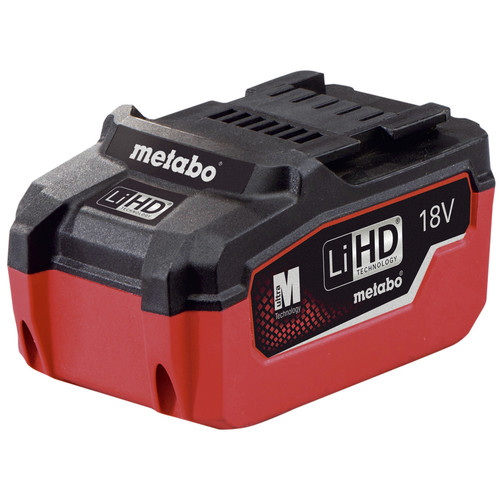 Batteries | Metabo 625342000 18V 5.5 Ah LiHD Battery Pack image number 0