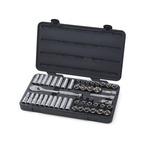 Socket Sets | GearWrench 80700 49-Piece 1/2 in. Drive 6-Point SAE/Metric Standard/Deep Socket Set image number 0
