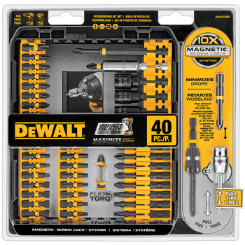  | Dewalt DWA2T40IR 40-Piece Impact Ready Screwdriving Bit Set