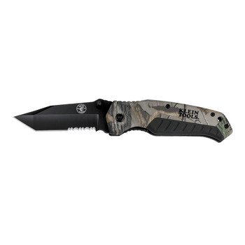 CUTTING TOOLS | Klein Tools 44222 Tanto Blade Pocket Knife - REALTREE XTRA Camo