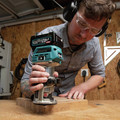 Compact Routers | Makita GTR01D1 40V max XGT Brushless Lithium-Ion Cordless Compact Router Kit (2.5 Ah) image number 10