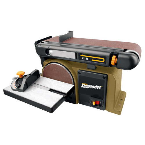 Specialty Sanders | Rockwell RK7866 Combination 4 in. x 36 in. Belt and 6 in. Disc Sander image number 0