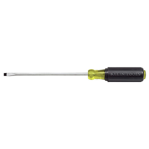 Screwdrivers | Klein Tools 608-4 1/8 in.  Cabinet Tip 4 in. Shank Mini Flathead Screwdriver image number 0