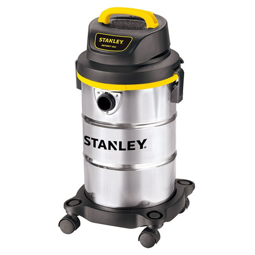 Wet / Dry Vacuums | Stanley SL18130 4.0 Peak HP 5 Gal. Portable S.S. Wet Dry Vacuum with Casters image number 0