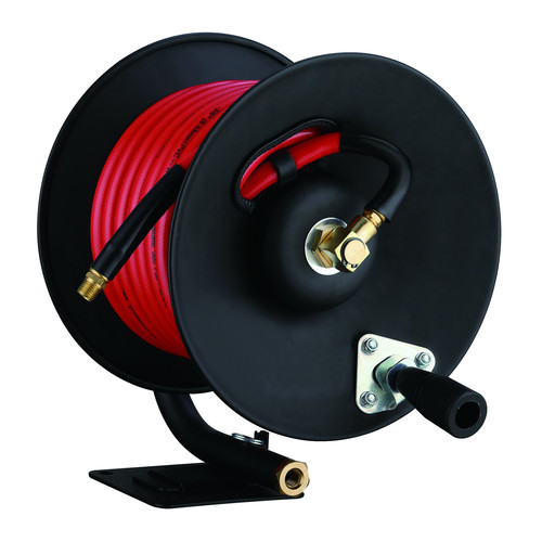 Air Hoses and Reels | Briggs & Stratton BSAH107 3/8 in. x 50 ft. Manual Air Hose Reel with Mounting Bracket image number 0