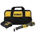 Cordless Ratchets | Dewalt DCF510GE1 20V MAX XR Brushless Lithium-Ion 3/8 in. and 1/2 in. Cordless Sealed Head Ratchet Kit with POWERSTACK Battery (1.7 Ah) image number 0