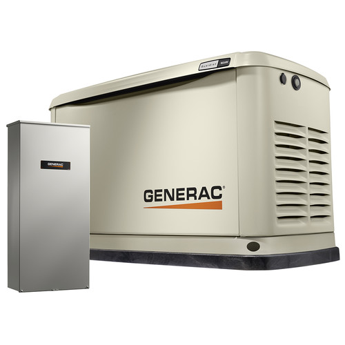 Standby Generators | Generac 7036 16/16kW Air-Cooled 16 Circuit LC NEMA3 Standby Generator image number 0