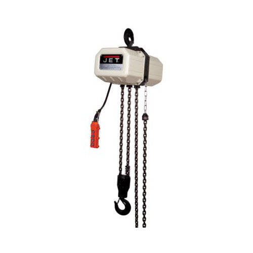 Hoists | JET 5SS-3C-20 460V SSC Series 4.9 Speed 5 Ton 20 ft. Lift Overload Protection 3-Phase Electric Chain Hoist image number 0