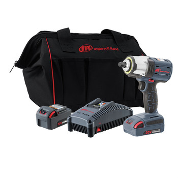 IMPACT WRENCHES | Ingersoll Rand W5133-K22 Brushless Lithium-Ion 1/2 in. Cordless Impact Wrench Kit (5 Ah)