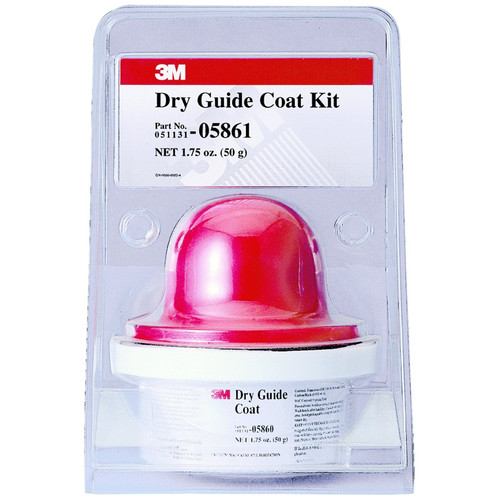 Liquid Compounds | 3M 5861 Dry Guide Coat 50 Gr. Cartridge and Applicator Kit image number 0