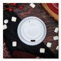 Food Trays, Containers, and Lids | Dart 8EL Cappuccino Dome Sipper Lids for 8 - 10 oz. Cups - White (1000/Carton) image number 5