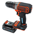 Drill Drivers | Black & Decker BDCDDBT120C 20V MAX SMARTECH Cordless Lithium-Ion 3/8 in. Drill Driver image number 2