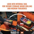 Storage Systems | Klein Tools 54815MB MODbox Parts Bin Rail Attachment image number 4