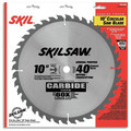 Circular Saw Blades | SKILSAW 75140 10 in. 40-Tooth Combination Cutting Circular Saw Blade image number 1