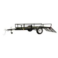Utility Trailer | Detail K2 MMT6X10 6 ft. x 10 ft. Multi Purpose Open Rail Utility Trailer with Drive-Up Gate image number 5