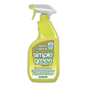  | Simple Green 3010001214002 24 oz. Industrial Cleaner and Degreaser Concentrate Spray - Lemon Scent (12/Carton)