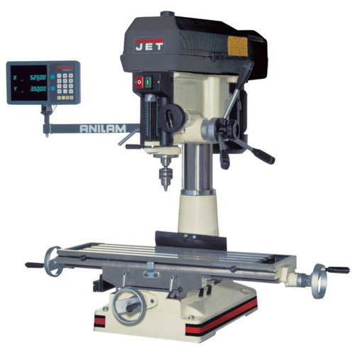 Milling Machines | JET JMD-15 Milling/Drilling Machine with NEWALL C80 DRO Installed image number 0