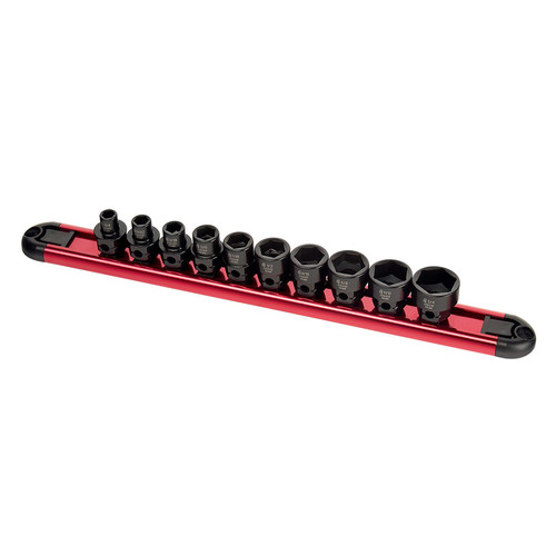  | Sunex 3363 10-Piece 3/8 in. Drive Low Profile SAE Impact Socket Set image number 0
