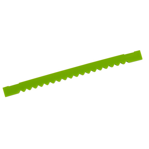 Power Tool Accessories | TapeTech QB6043-5 QuickBox QSX Notched Blades for Adhesives (Green) (5-Pack) image number 0